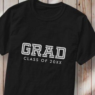 Camiseta Fotografía de Preppy Simple Grad Grad Modern