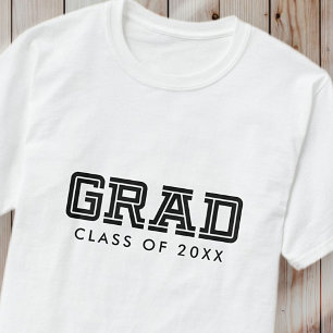 Camiseta Fotografía de Preppy Simple Grad Grad Modern