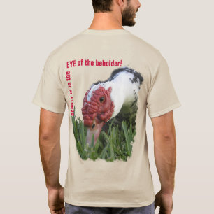Camiseta Fotografía de primer plano del pato