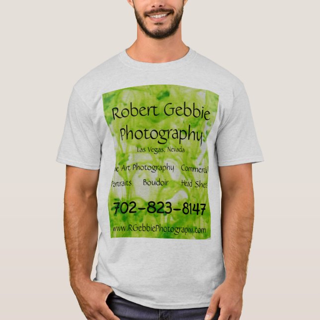Camiseta Fotografía de Roberto Gebbie (Anverso)