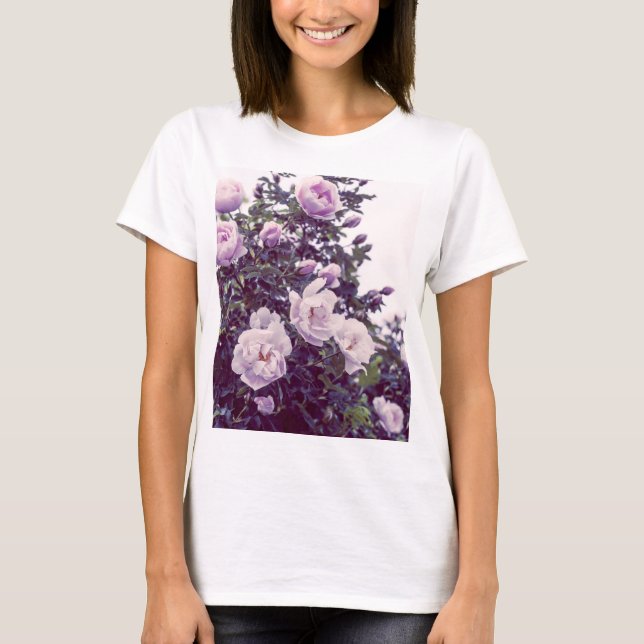 Camiseta Fotografía de rosas (Anverso)