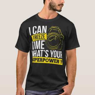 Camiseta Fotografía de tiempo congelada Foto de Pho