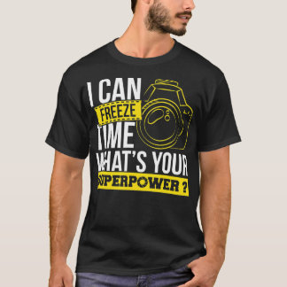 Camiseta Fotografía de tiempo congelada Foto de Pho