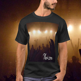 Camiseta Fotografía de vida nocturna de Ibiza Club