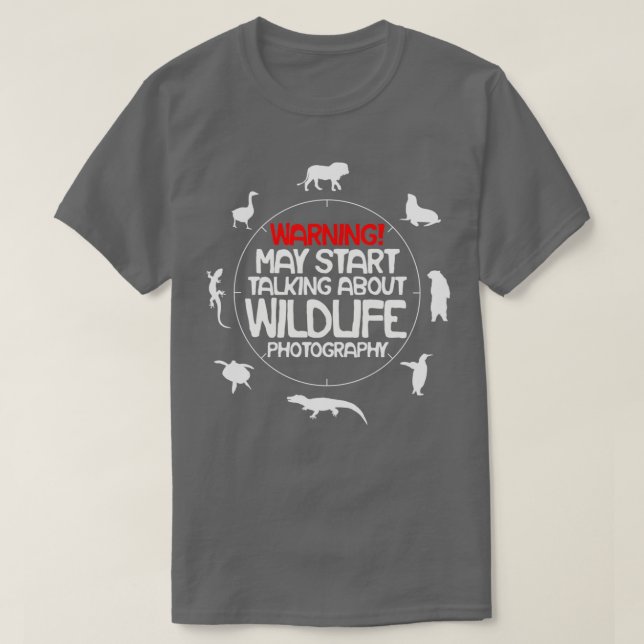 Camiseta Fotografía de Wildlife Photography (2) (Diseño del anverso)
