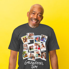 Camiseta Fotografía del abuelo Collage de moda moderna