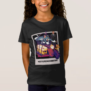 Camiseta Fotografía del accidente de equipaje de Tom y Jer