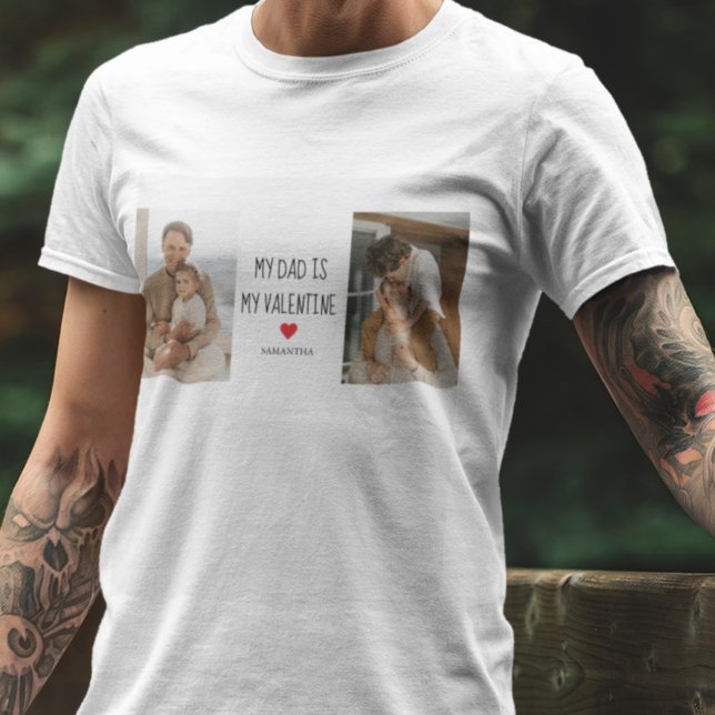 Camiseta Fotografía del Collage | Mi Papá Es Mi Regalo De S (Subido por el creador)