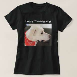 Camiseta Fotografía del Día de Acción de Gracias del Perfil