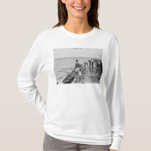 Camiseta Fotografía del equipo del equipo del Rowing de
