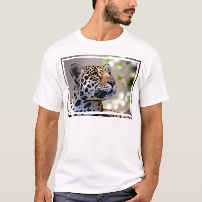 Camiseta Fotografía del leopardo (Anverso)