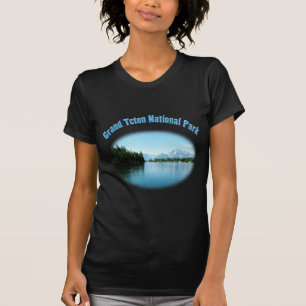Camiseta Fotografía del paisaje del Parque Nacional Grand T