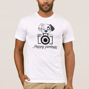 Camiseta fotografía del perrito