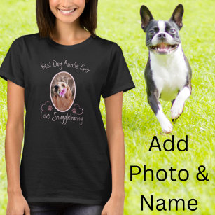 Camiseta Fotografía del perro Mejor perro Un arco del coraz