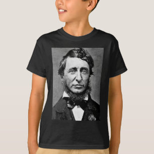 Camiseta Fotografía del retrato de Henry David Thoreau