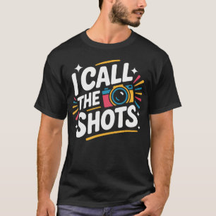 Camiseta Fotografía Disparo Yo Fotógrafo