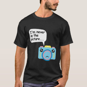 Camiseta Fotografía divertida para hombres fotógrafa femeni