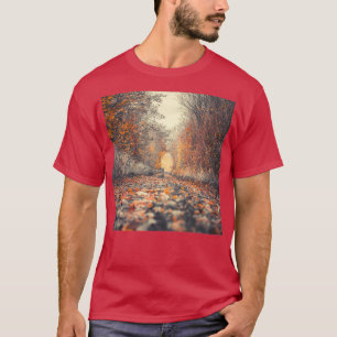 Camiseta Fotografía forestal Senderos Escandinavos No