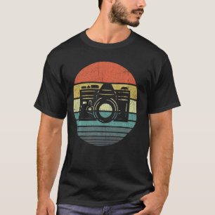 Camiseta Fotografía fotográfica de cámara retro Fotografía 