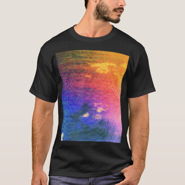 Camiseta Fotografía Impresa De Streetwear Aerial Oceanview  (Anverso)