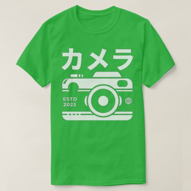 Camiseta Fotografía japonesa (Diseño del anverso)
