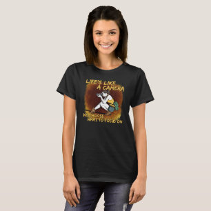 Camiseta Fotografía - La vida como un fotógrafo de cámara