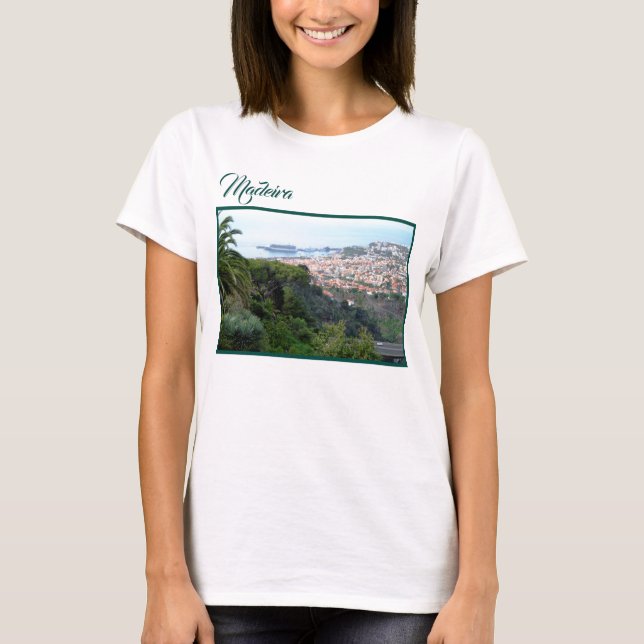 Camiseta Fotografía paisajística de la isla de Funchal Made (Anverso)