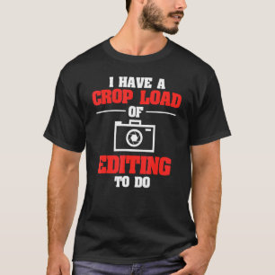 Camiseta Fotografía Pun Crop Load De Edición Para Hacer