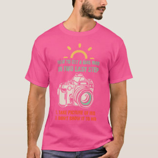 Camiseta Fotografía Vintage - Regalo para Fotógrafo
