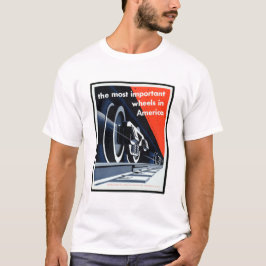 Camiseta Fotografías antiguas sobre estética en el tren