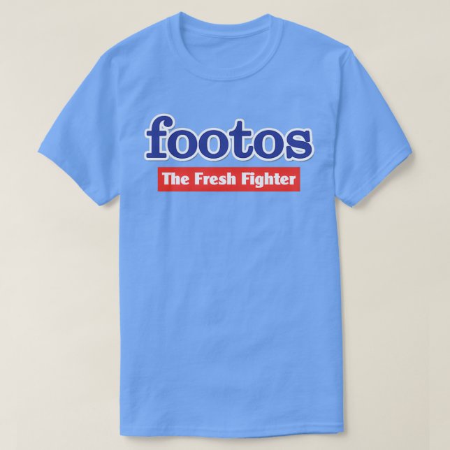 Camiseta Fotografías del nuevo luchador  (Diseño del anverso)