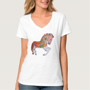 Camiseta fotográfica de cebra Quagga