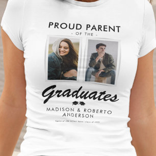 Camiseta fotográfica de doble graduación