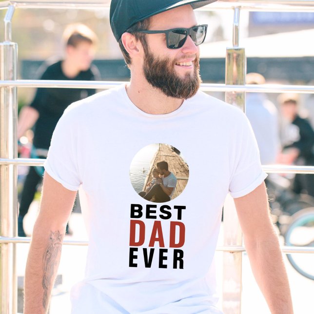 Camiseta fotográfica del Día del Mejor Padre (Subido por el creador)