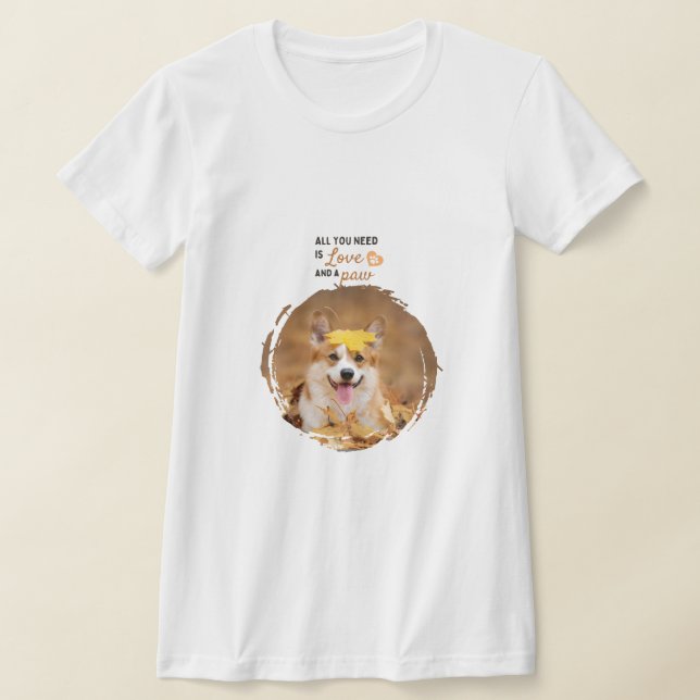Camiseta fotográfica Mascota personalizada (Distribución)