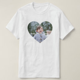 Camiseta fotográfica personalizada con forma de co