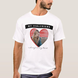 Camiseta fotográfica personalizada con forma de co
