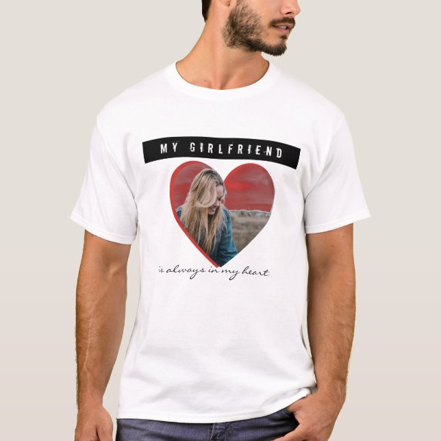 Camiseta fotográfica personalizada con forma de co (Anverso)