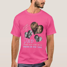 Camiseta fotográfica personalizado para regalo del