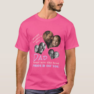 Camiseta fotográfica personalizado para regalo del