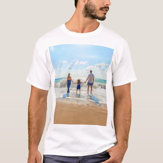 Camiseta fotográfica Personalizado personalizada T (Anverso)