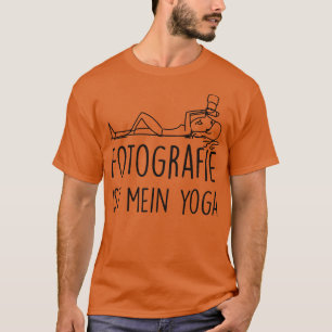 Camiseta Fotografie mein yoga