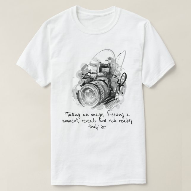 Camiseta fotógrafo (Diseño del anverso)