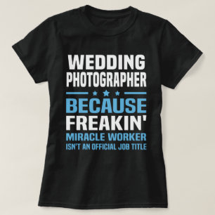 Camiseta Fotógrafo boda