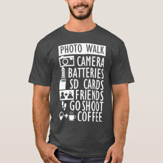 Camiseta Fotógrafo callejero fotowalk