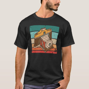 Camiseta Fotógrafo Cámara Vintage Fotografías Hombres