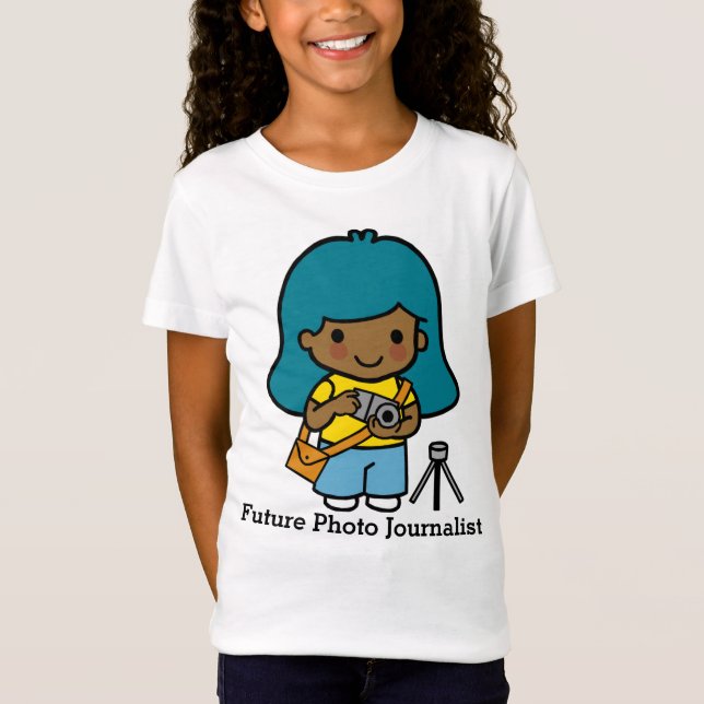 Camiseta Fotógrafo chica Cuto Futuro / Periodista fotográfi (Anverso)