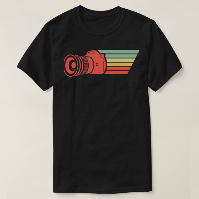 Camiseta Fotógrafo de cámara de regalo del Día de la Fotogr (Diseño del anverso)