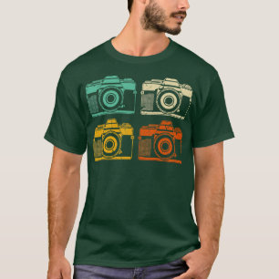 Camiseta Fotógrafo de cámara retro