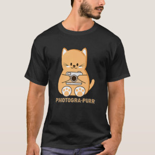 Camiseta Fotógrafo de Cat Pun